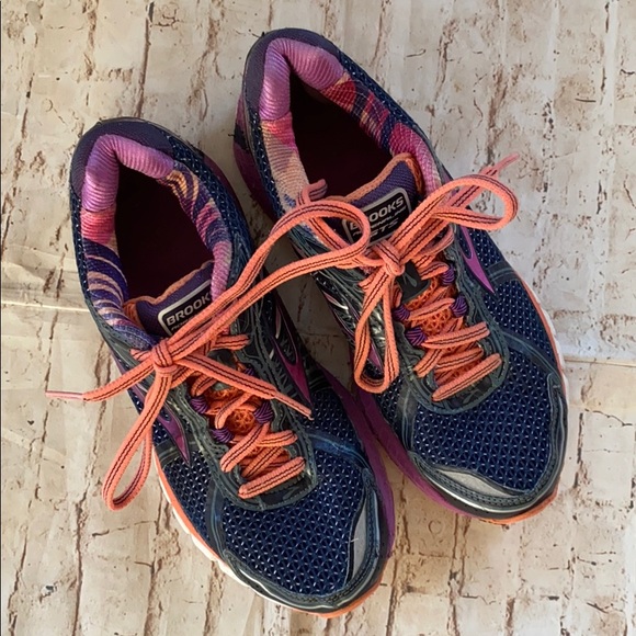 Brooks | Shoes | Brooks Dna Womens Purple Navy Running Shoes | Poshmark